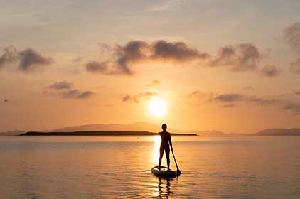 SUPヨガ体験記｜朝の海でととのえる小浜島の過ごし方